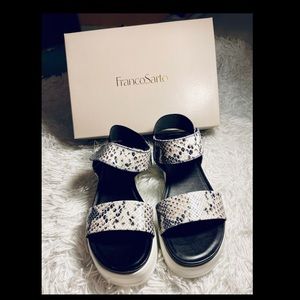 New Black & White Sandals L-KANA (Franco Sarto)